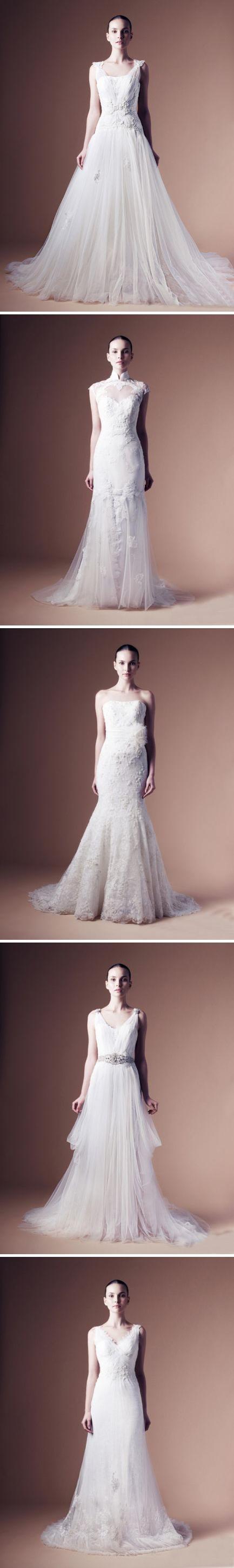 Annasul Y 2012 from Designer Bridal Room 复古风格的婚纱，精致优雅