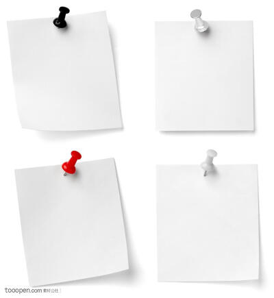 按着各色图钉的便利贴生活用品图片素材