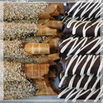 dipped waffle sticks from gelato