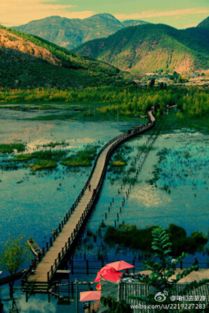 泸沽湖-走婚桥，你愿与谁走过？！(