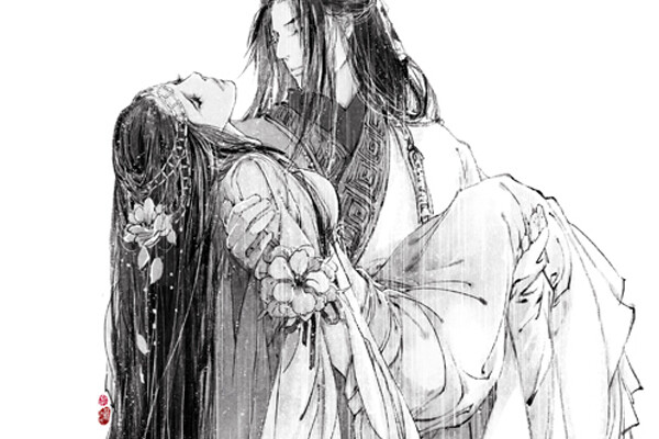 恍惚一入华胥幻境，拨起一曲红尘凋零