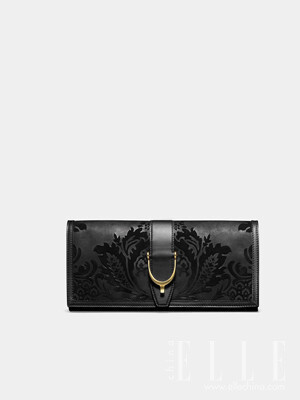 Gucci 2012 秋冬系列 黑色印花手包