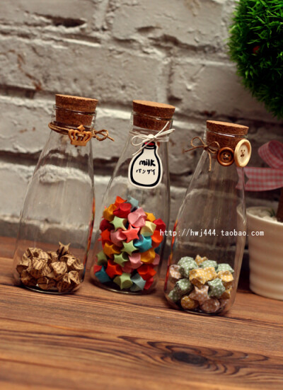 zakka 玻璃许愿瓶