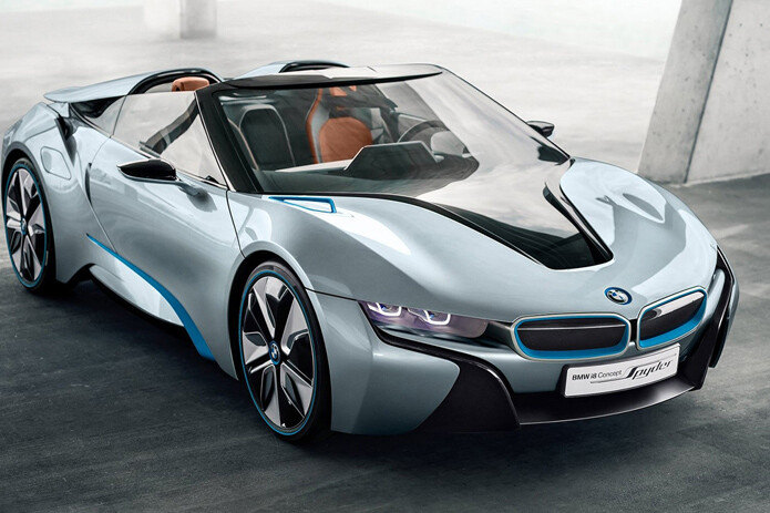 全新BMW i8 Spyder混合动力超级跑车