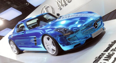 真正低碳环保！ BENZ推出SLS AMG Coupe Electric Drive 超级跑车概念