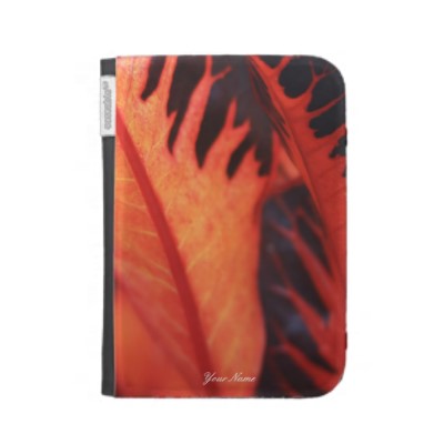 Orange Leaf Caseable Kindle Case