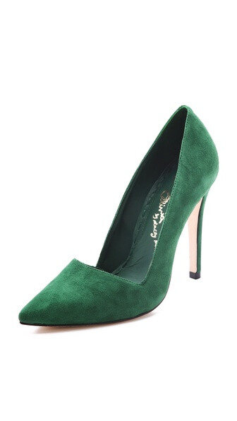 alice + olivia Dina Suede Pumps