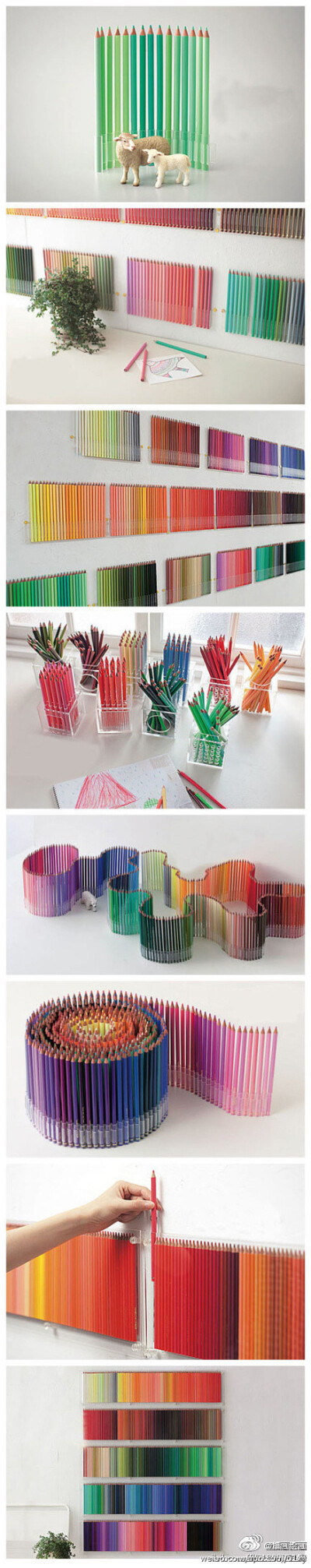 FELISSIMO (芬理希梦)出品的500色铅笔 (500 Colored Pencils)