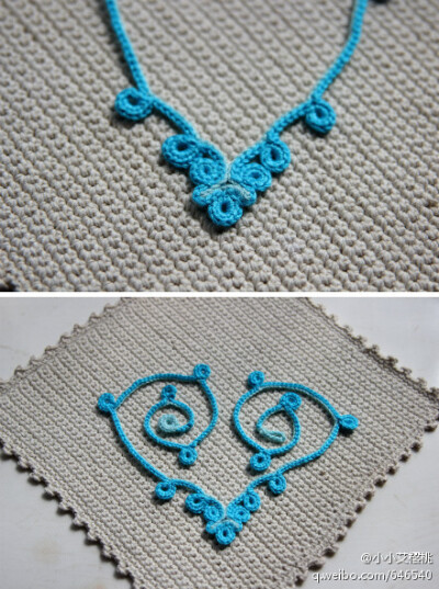 #艾钩编# 中国风项链