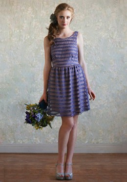 iris purple dress