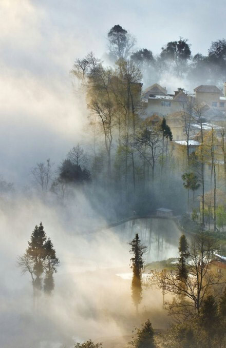 尘缘从来都如水，罕须泪，何尽一生情？莫多情，情伤己。——如中国画般的摄影艺术