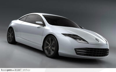 Laguna Coupé Concept工业科技图片素材