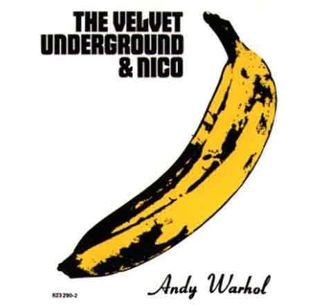 。The Velvet Underground & Nico (1967) 。Andy Warhol 經典香蕉，如果有留意這團的歌詞、風格，就會知道這封面的意思。