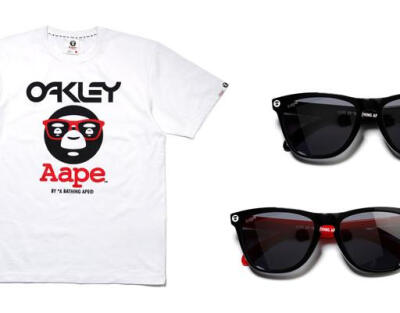 以Box Set形式发布，Aape BY A BATHING APE x Oakley 企划追踪报道