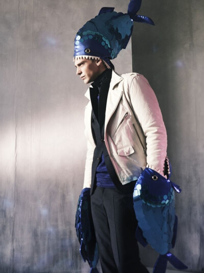 Jeremy Dufour is in a Silly Mood for NK Fall.Winter 2012 Open Up Campaign