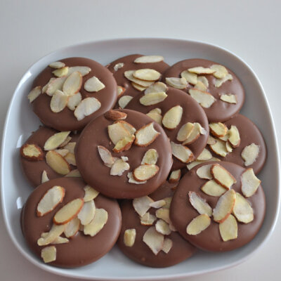 Chocolate Almond Candy 1 Dozen