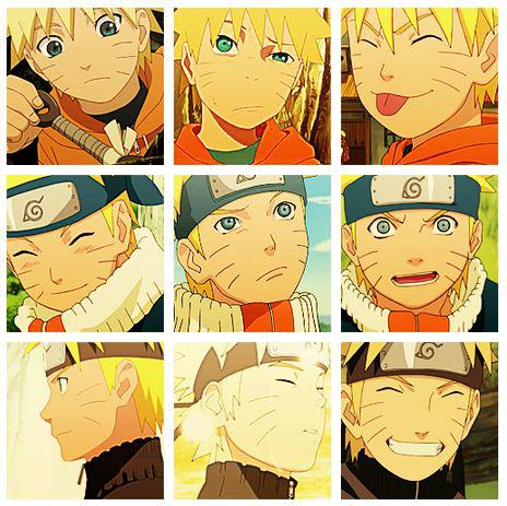 face expression of naruto