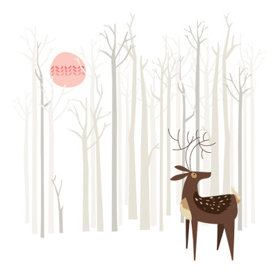 Reindeer of the Silver Wood