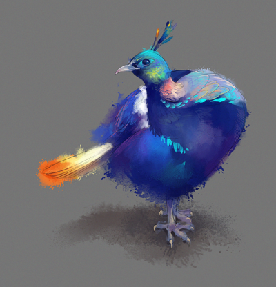 查看《Birds》原图，原图尺寸：700x728