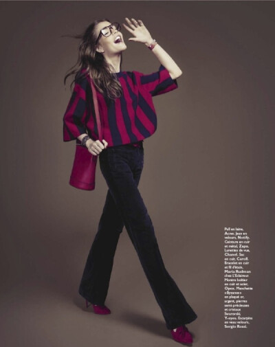 Mag |《Grazia》法國版2012年10月刊 - Red Dingue