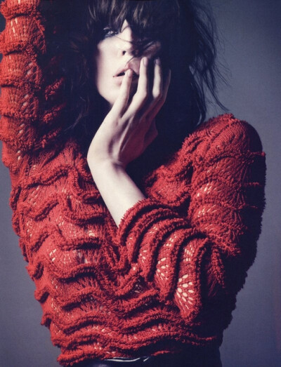 图片、Hey Girls、Raquel Zimmermann、Vogue Paris、David Sims