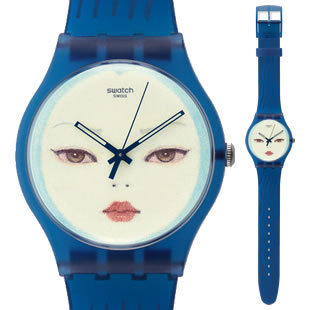 Swatch 时装表幽蓝精灵