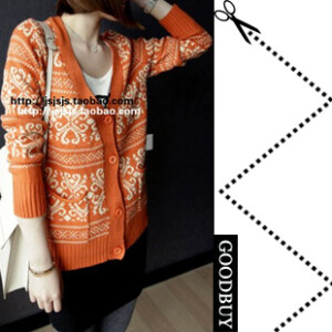 永远不会OUT的图案元素 我觉得真心可以加入波普系列~  怎么穿怎么搭都超级的好看的说，很简单的一件小开衫 但是因为是波普的图案设计 所以显得特别的nice哦~  现在这个季节是穿开衫最好的时节 可以拿来搭配背心也可以直接搭配上一个连衣裙 很好看的说哦~