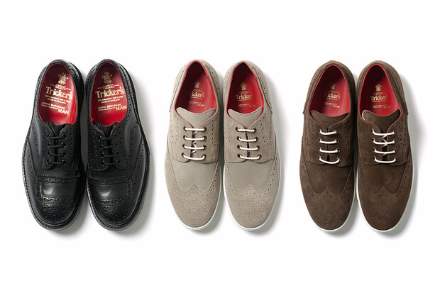 COMME des GARCONS JUNYA WATANABE MAN x Tricker’s 2012 Suede Wingtip Sneakers