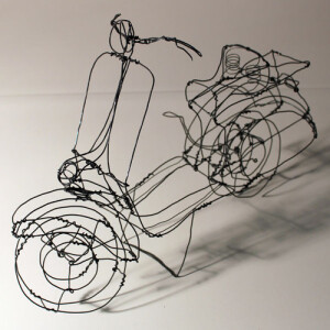 Wire art by Martin Senn