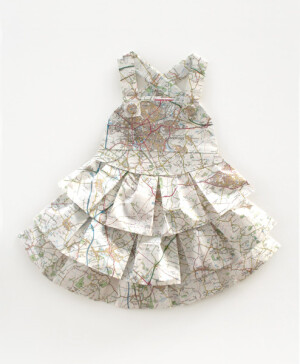 “La Chasse aux Papillons”, map of Cambridge Signed and sealed E.L Elisabeth Lecourt, 2011 841 x 594 x 30 mm, price on request