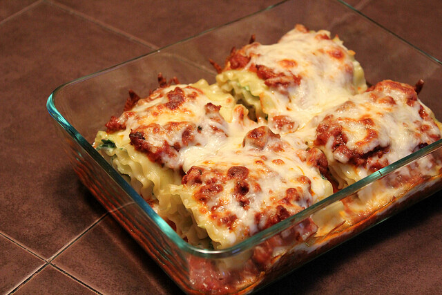 spinach lasagna roll-ups