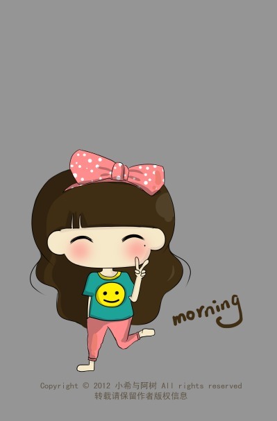 morning~