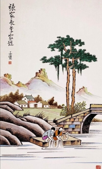 中国画家丰子恺（1898-1975）作品8..