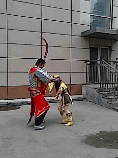 小羽和小喧好可爱~~~~