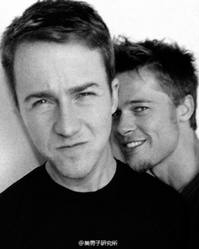 Edward Norton &amp; Brad Pitt