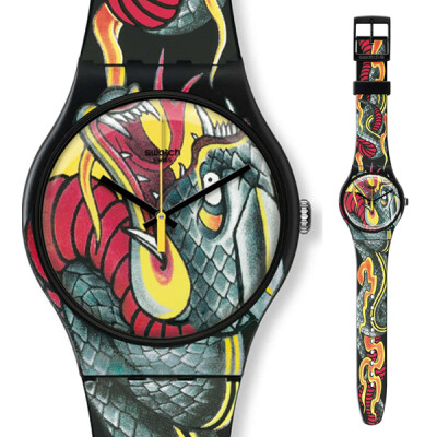 SWATCH 2012 刺青系列 艺术家 Tin-Tin 设计