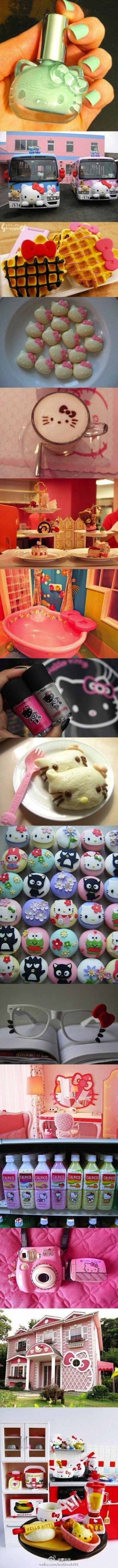 hello kitty周边产品集锦，kitty控们，你还hold住吗？