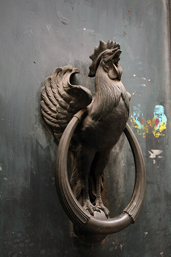 A Gallery of Parisian Door Knockers 门环