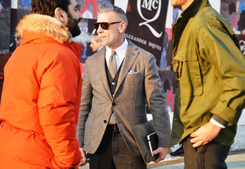 gqfashion: Pitti Street Style The first batch of snaps from our street shooting man Tommy Ton is now up. Check out the stylish scene in Florence right here.