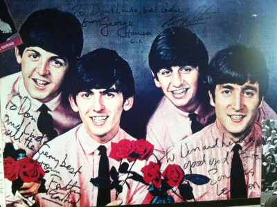 The Beatles early poster