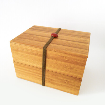 Bamboo Bento Box - Rectangle $108.00