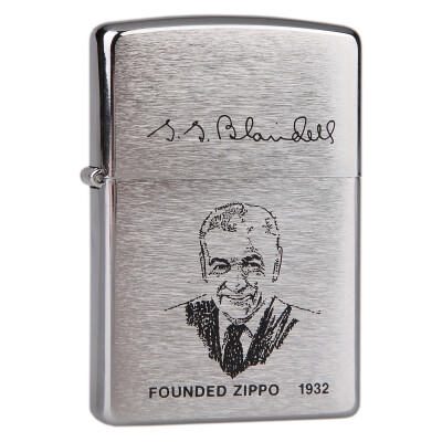 【向Mr. Zippo致敬】正版ZIPPO 防风打火机 原装正品 创始人签名肖像