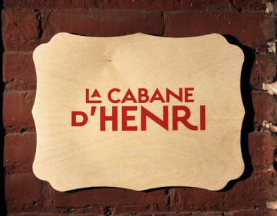 La cabane d'Henri Branding, Graphic Design, Packaging