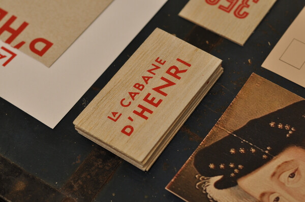 La cabane d'Henri Branding, Graphic Design, Packaging