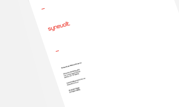 Synevolt Branding, Graphic Design, Print Design