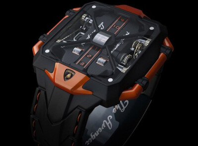 Lamborghini Avenger Vertical Tourbillon Watch Concept