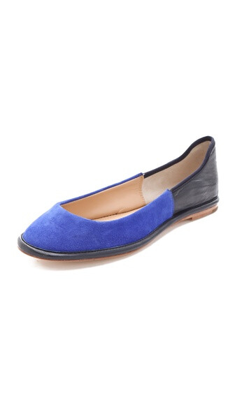 Diane von Furstenberg Botswana Colorblock Flats