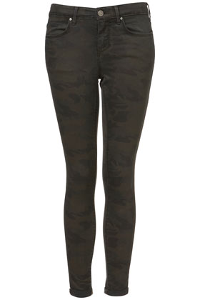 Petite MOTO Camo Leigh Jeans