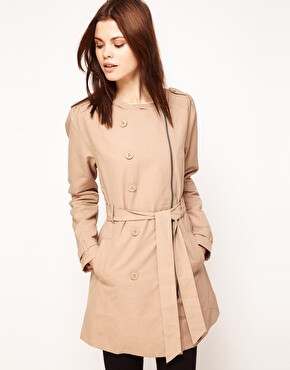 Image 1 of Numph Belted Coat