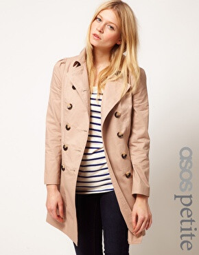 Image 1 of ASOS PETITE Exclusive Classic Trench